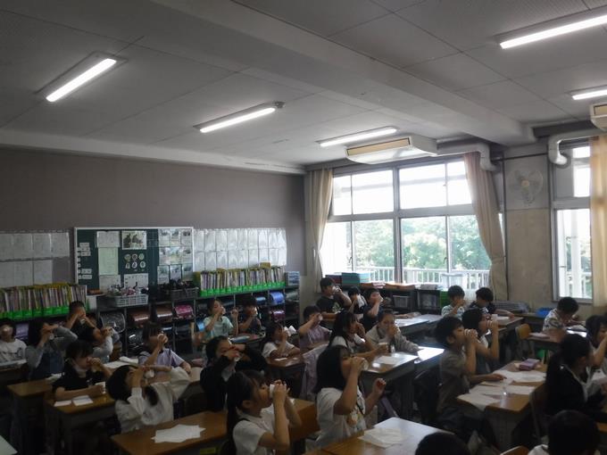 3年生@フッ化物洗口