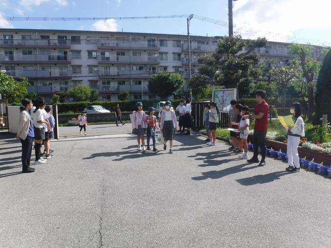 若松小・中あいさつ運動