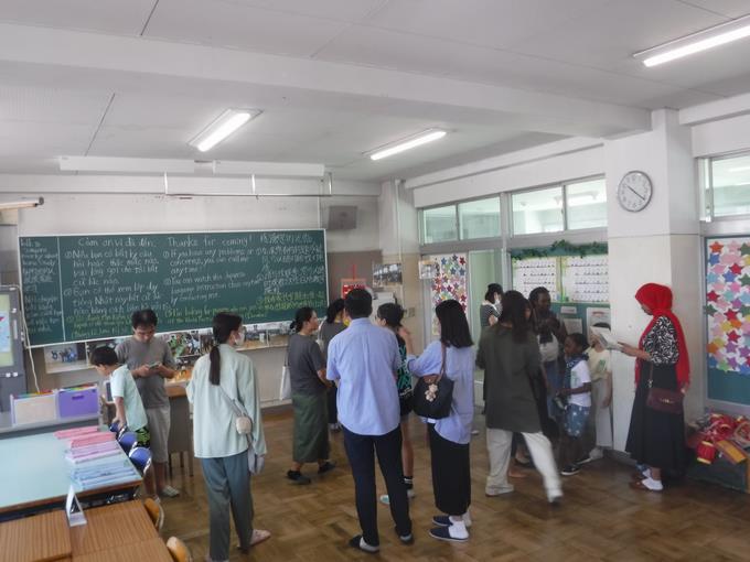 日本語指導教室保護者顔合せ