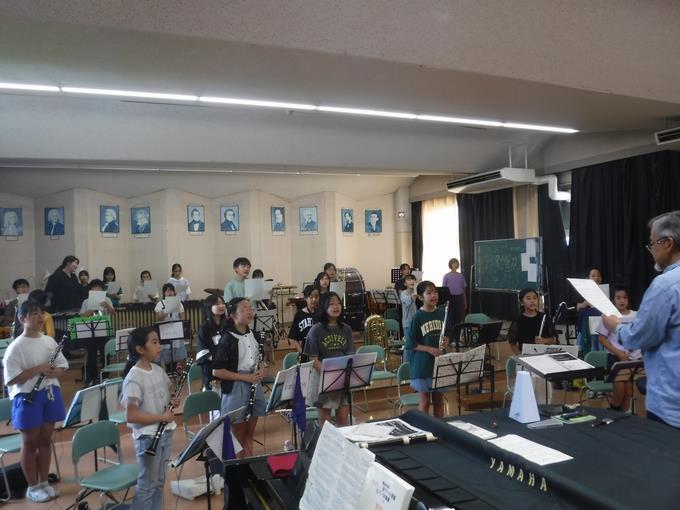 吹奏楽部保護者参観
