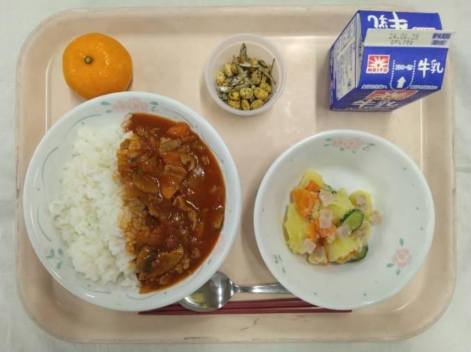 6月21日の給食