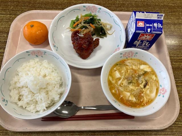7月4日の給食
