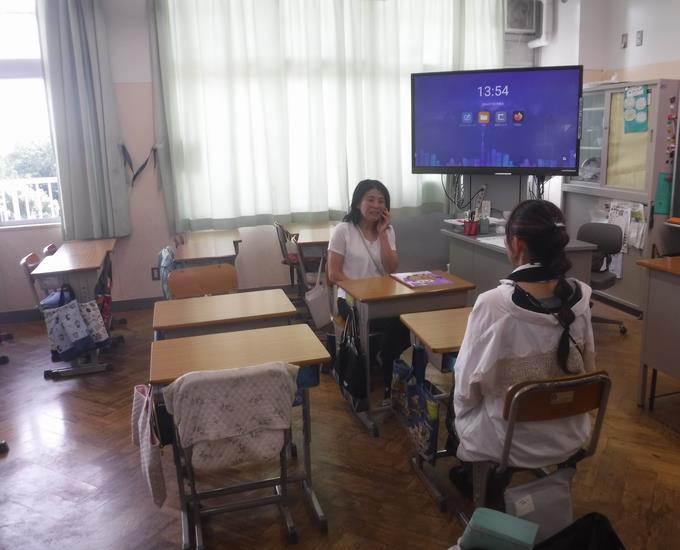 個人面談実施中