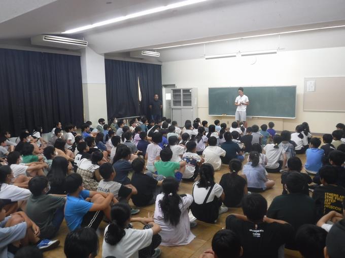 6学年主任の話