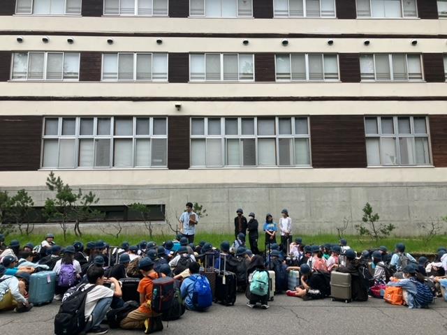 ホテルに到着