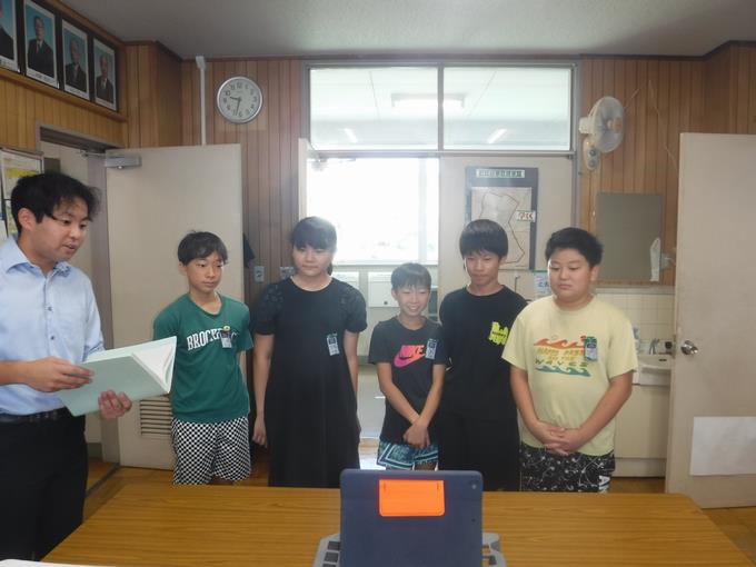市民水泳大会の入賞者
