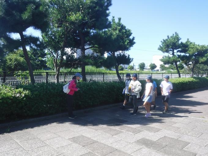 ウォークラリーの練習会@5年生