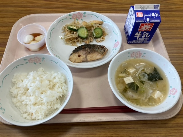9月17日の給食