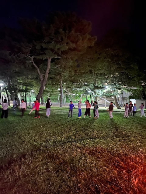 キャンプファイヤー