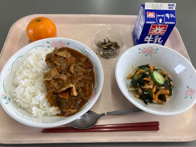 10月1日の給食
