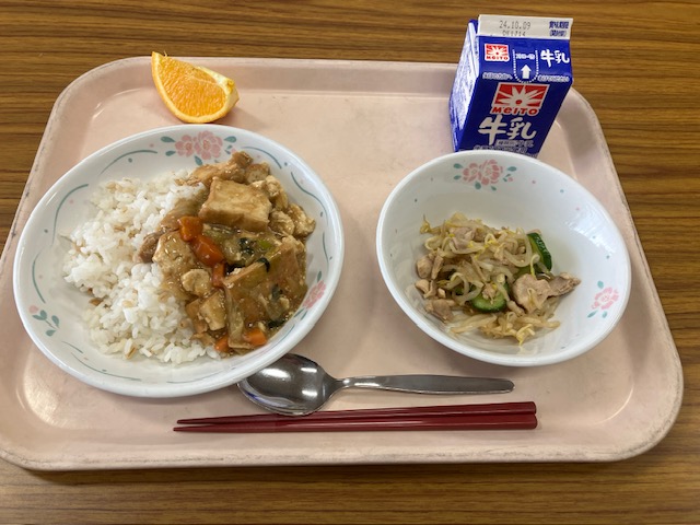 10月2日の給食