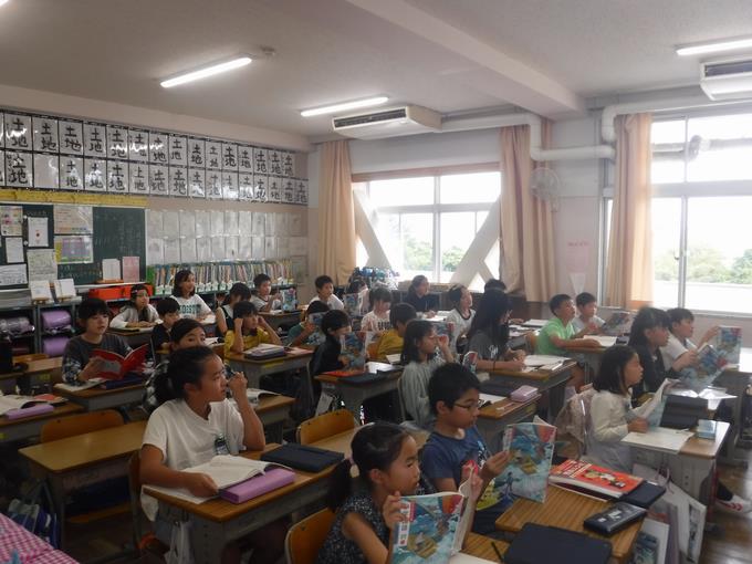 国語の音読@4年生