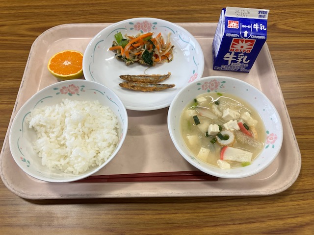 10月9日の給食
