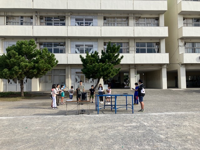 閉会式の練習