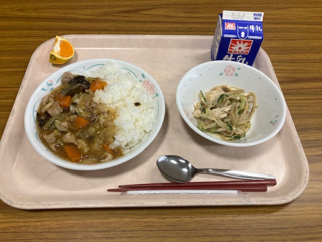 10月17日の給食