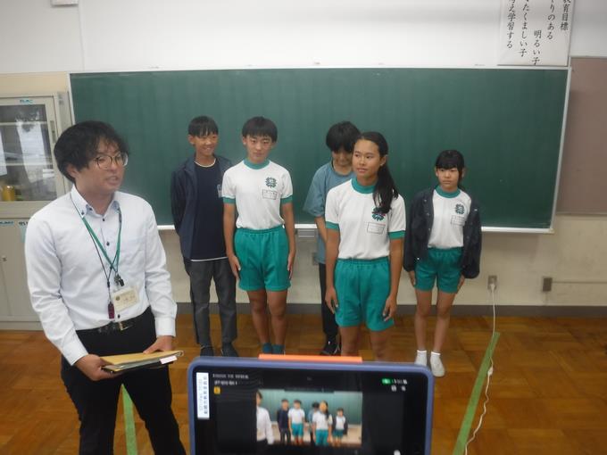 秋季市民陸上競技大会の表彰