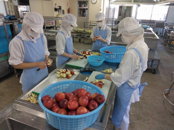 りんご🍎ジャム作り