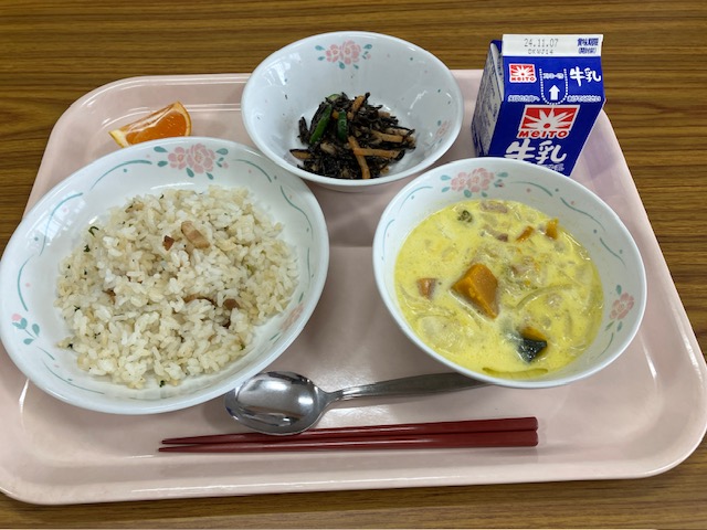 10月31日の給食
