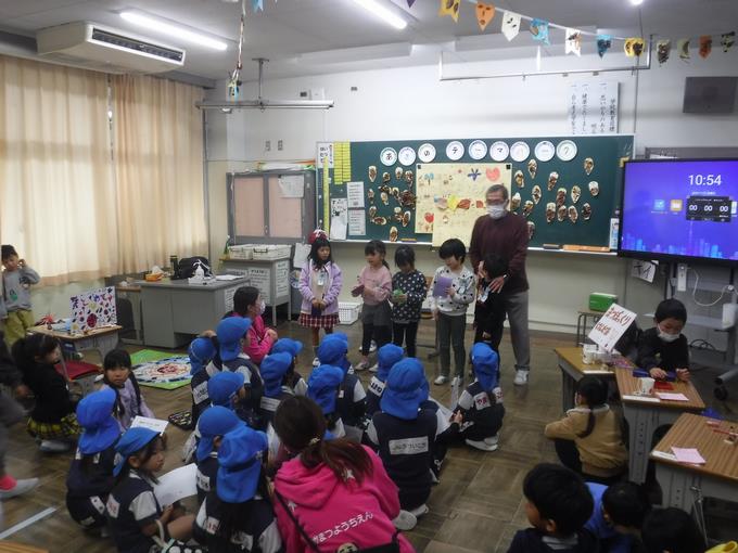 若松幼稚園との交流会