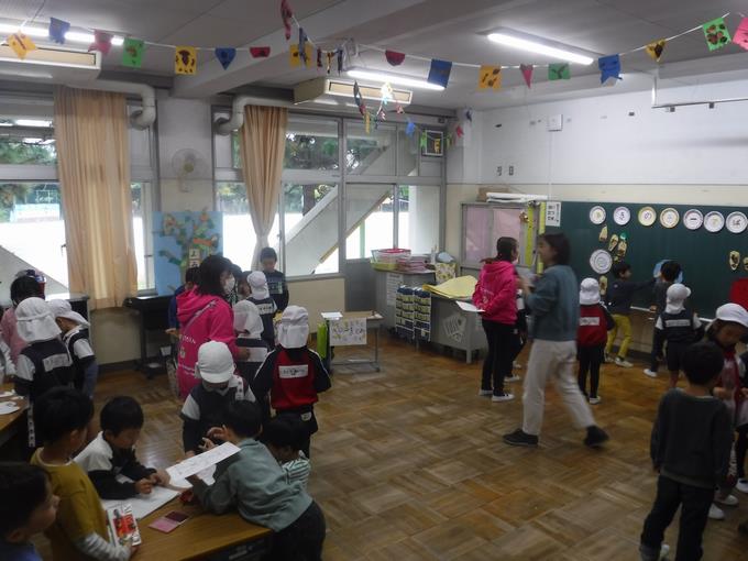 若松幼稚園との交流会