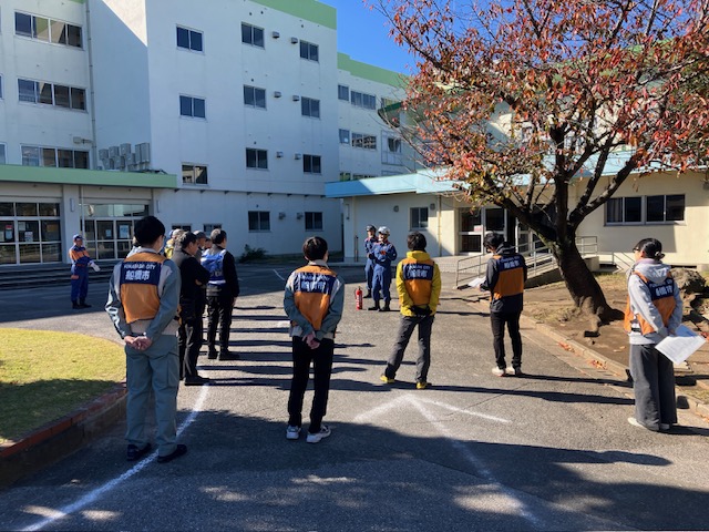 初期消火訓練