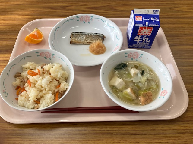 11月27日の給食