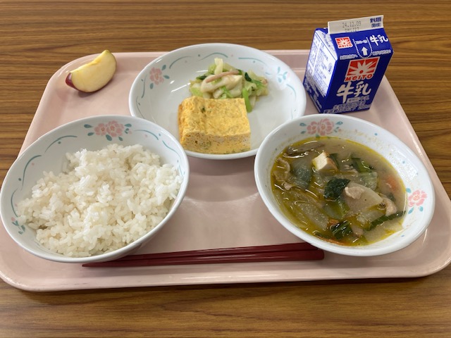 12月2日の給食