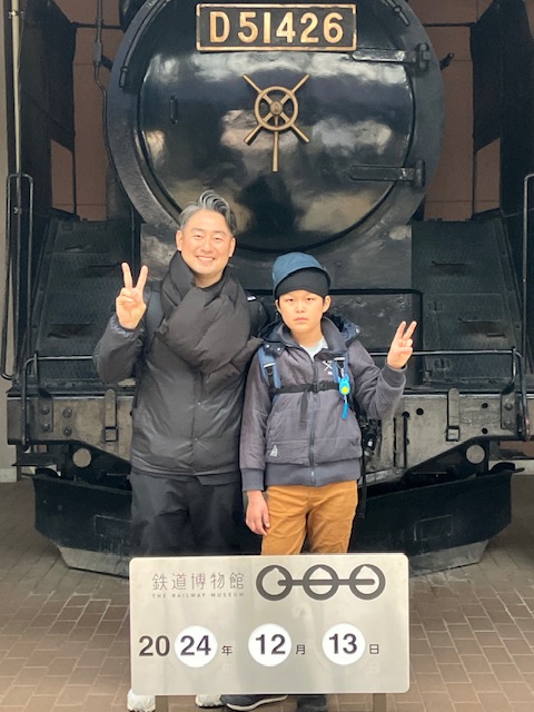記念撮影(Ⅾ51の前で)