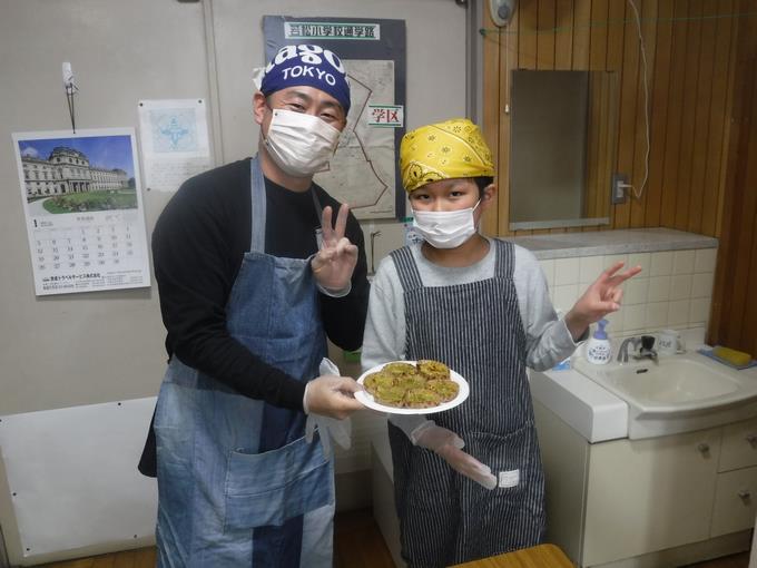 スイートポテトが完成しました