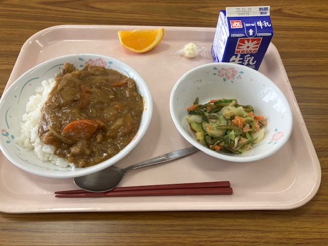 1月22日の給食