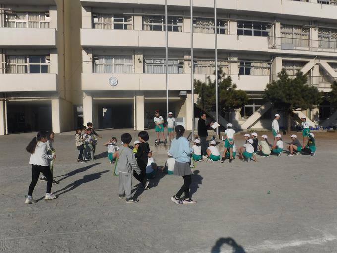 陸上クラブの見学