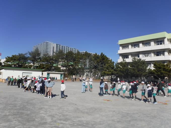 長縄跳び
