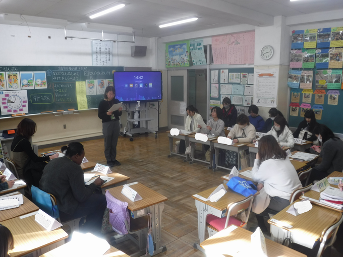 学級懇談会