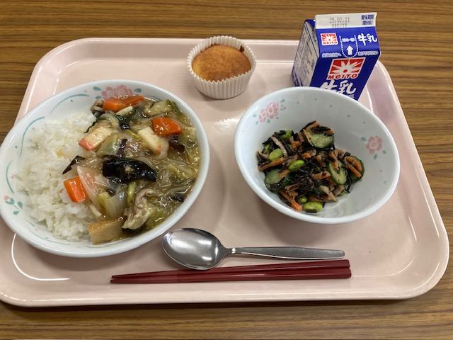 2月14日の給食