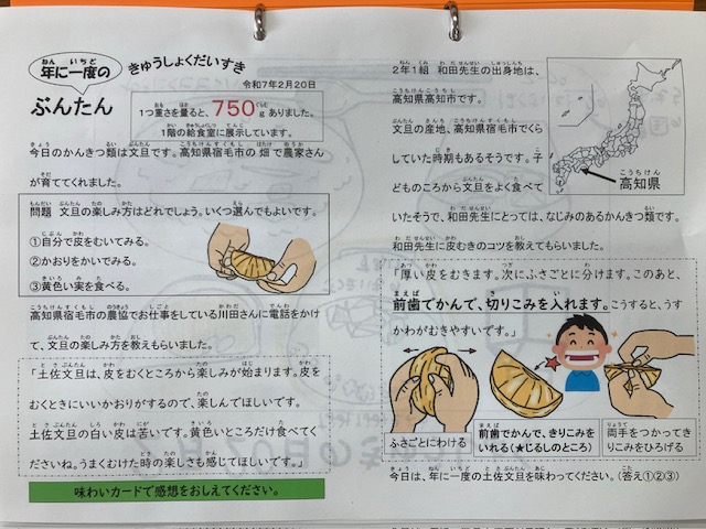 きゅうしょくだいすき