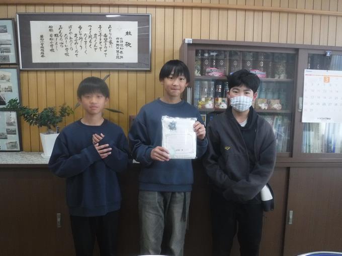 6年生からのプレゼント