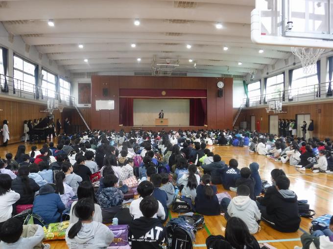 生徒指導主任の話