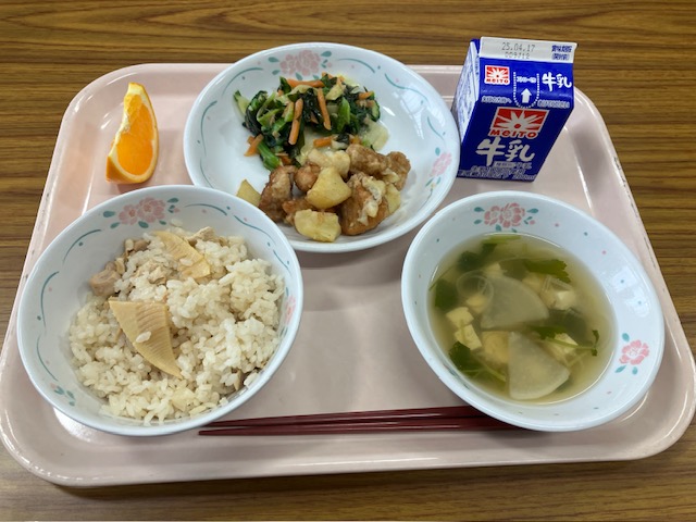 4月10日の給食