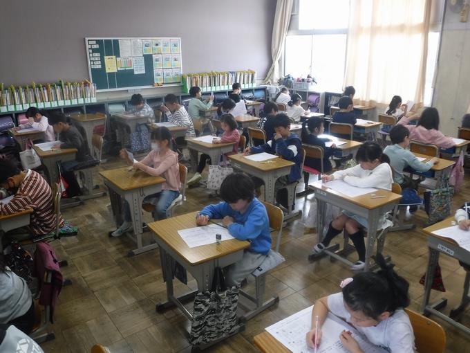 学力テスト@3年生