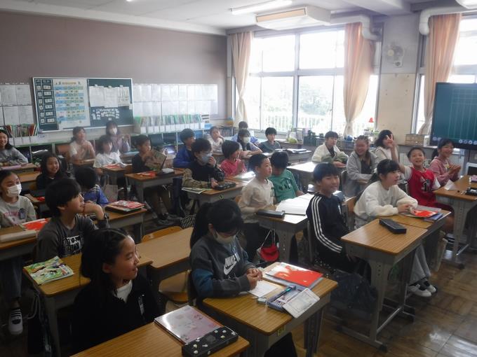 学習の様子@5年生