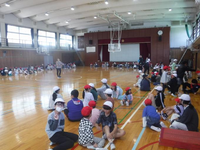 1年生と6年生の顔合わせ