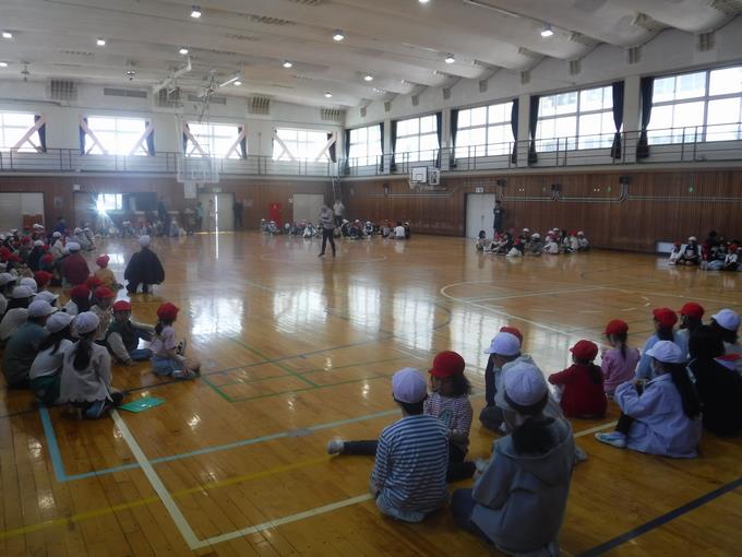 1年生と6年生の顔合わせ