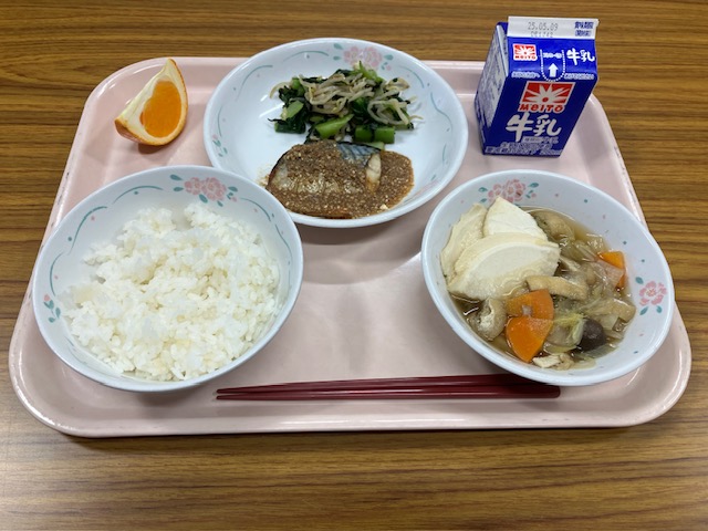 5月2日の給食
