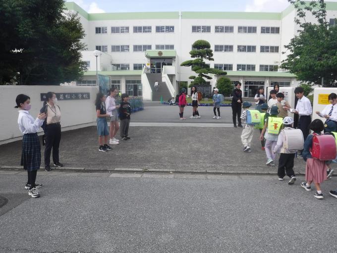 小・中あいさつ運動