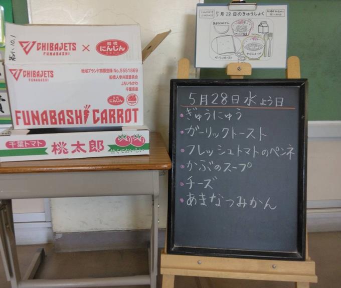 給食黒板