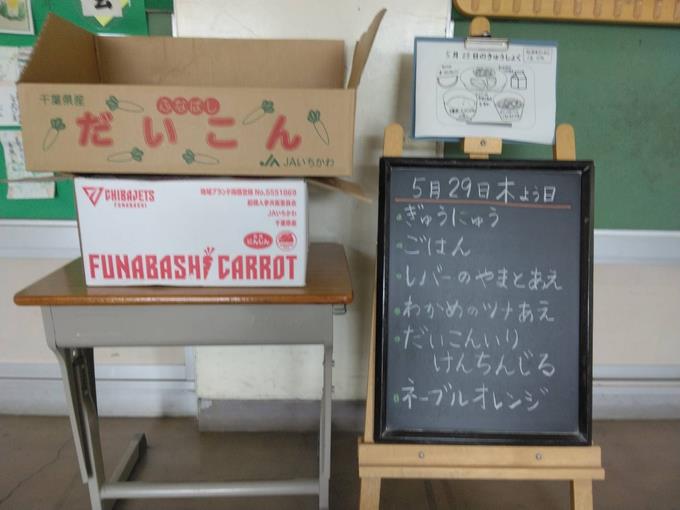給食黒板