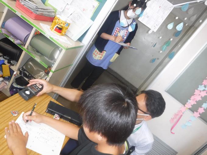 教室照度検査