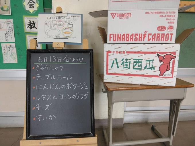 給食黒板