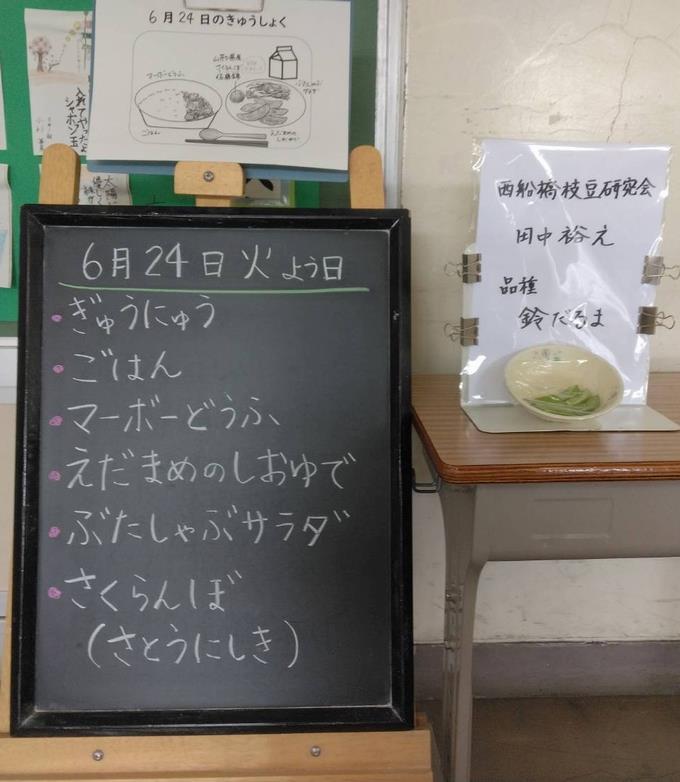 給食黒板