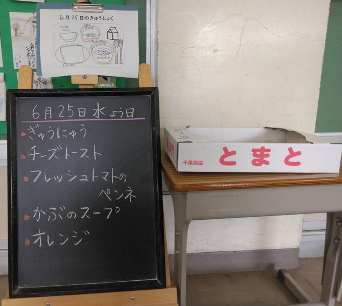 給食黒板